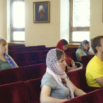 Молодежная встреча была посвящена Крещению Руси