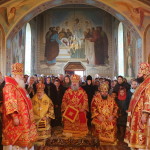 Митрополит Павел возглавил Литургию в с. Борбине