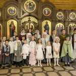 Благочинный Лавры поздравил детский хор с грядущим Рождеством