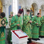В День Святого Духа митрополит Павел совершил Литургию в храме св. Варвары