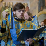 Vicegerent of Lavra performed acathistus chant to Dormition of Theotokos