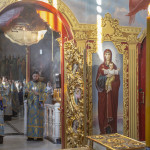 Наместник Лавры возглавил Акафист Успению Пресвятой Богородицы
