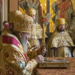 В Неделю о блудном сыне Предстоятель УПЦ возглавил Литургию в Лавре