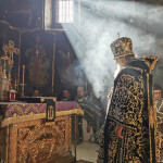 Последнюю в этом году Литургию Преждеосвященных Даров в Лавре возглавил Наместник