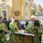 В день свого тезоіменитства Предстоятель УПЦ очолив богослужіння в Лаврі