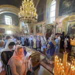 Наместник Лавры возглавил Литургию в Гощанском монастыре