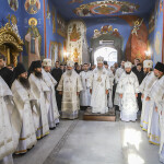 В Лавре возносились сугубые молитвы о приснопоминаемом Митрополите Владимире