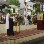Накануне празднования Крещения Руси совершена всенощная в Лавре