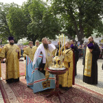 Накануне празднования Крещения Руси совершена всенощная в Лавре