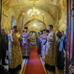 The Holy Archimandrite of the Lavra Led the Celebrations on the Altar Feast