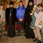 Large families in the Kyiv region received presents from the brethren of the Lavra