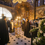 The celebration of the Nativity of Christ led by the Holy Archimandrite of the Lavra