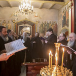 В Лавре совершена последняя в этом году Литургия Преждеосвященных Даров