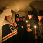Владыка Павел совершил монашеский постриг в пещерах