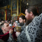 Наместник Лавры совершил Литургию Преждеосвященных Даров