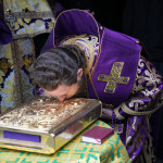 Священноархімандрит Лаври очолив Літургію у Неділю 5-ту Великого посту